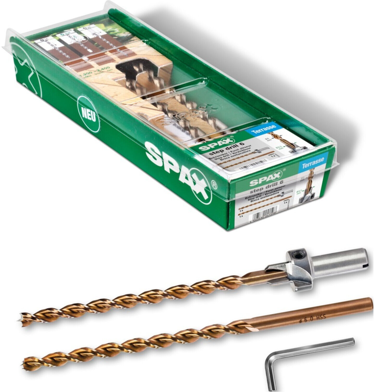 Spax Bohrsenker Terrassenbau 6 mm (5000009186069)