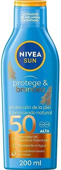 NIVEA Sun Protege Broncea Leche SPF50 200 ml