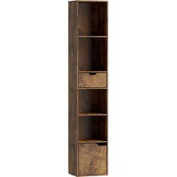 BÜCHERREGAL Spanplatte Braun