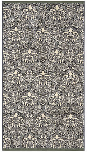 Morris & Co Crown Imperial Towels Charcoal