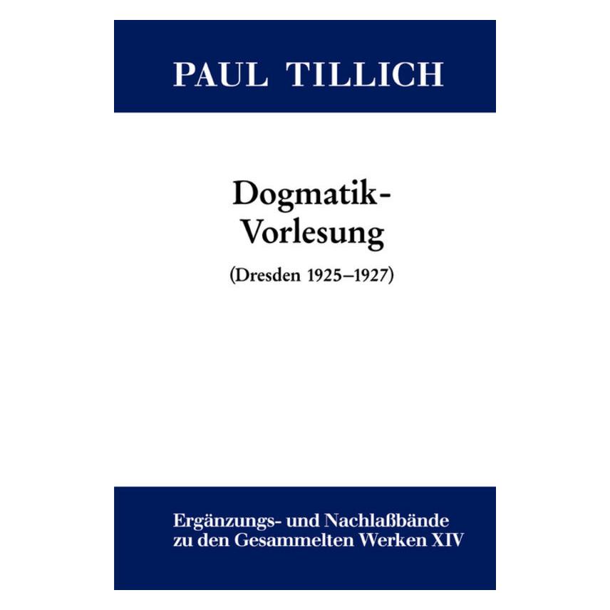 De Gruyter Tillich,P.:Gesammelte Werke.Erg.Bd.14 (Deutsch, Hardcover, Paul Tillich, Werner Schüssler) (66768322)