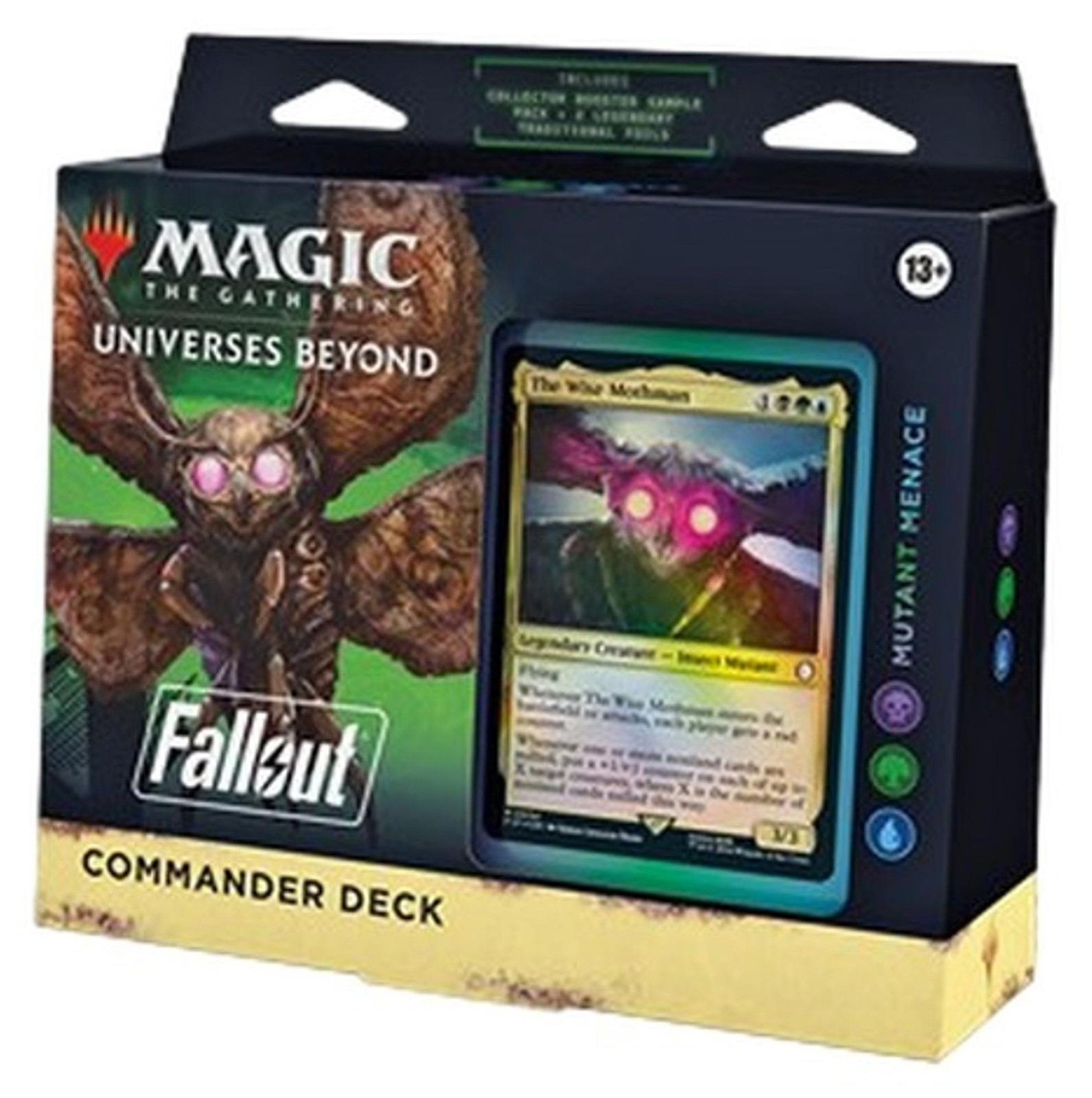 Wizards of the Coast Magic: The Gathering Universes Beyond Fallout Mutant Menace Commander Deck