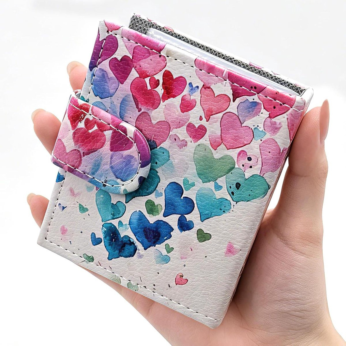 Instax Mini Fotoalbum met Hartpatroon en 52 Vakken