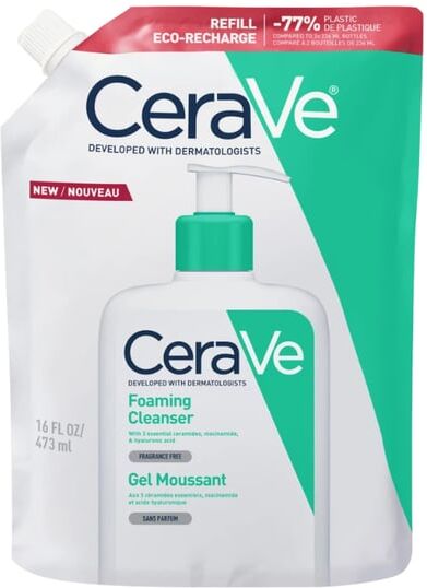 Cerave Gel Espuma de Limpeza Recarga 473ml