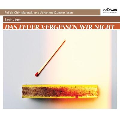 Das Feuer vergessen wir nicht - Sarah Jäger, Audio, 4066004788920