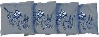 Skip's Garage Colorado School of Mines Orediggers Grey Cornhole Bags