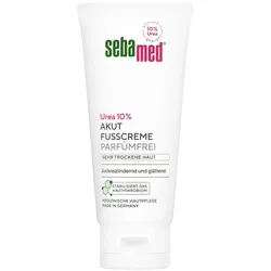 Sebamed Urea 10% Akut Fußcreme parfümfrei 100 ml