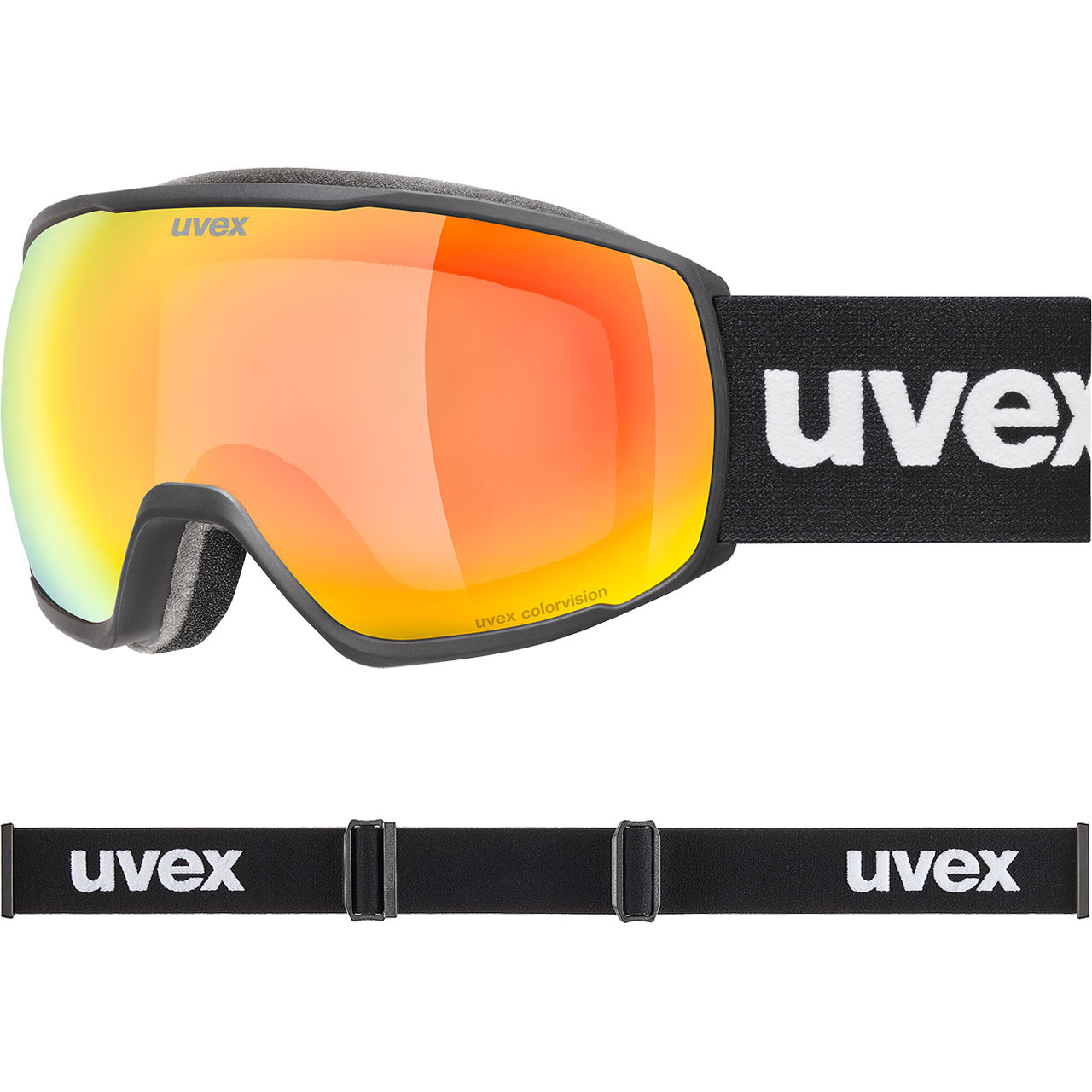 Uvex Victorious CV black matt / mirror orange