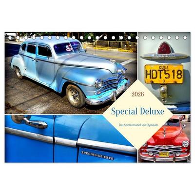 Special Deluxe - Das Spitzenmodell von Plymouth (Tischkalender 2026 DIN A5 quer), CALVENDO Monatskalender