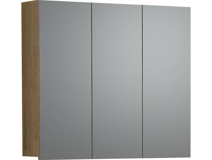 CALICOSY - Armoire de toilette 3 portes miroir L90 cm - PUREBLISS