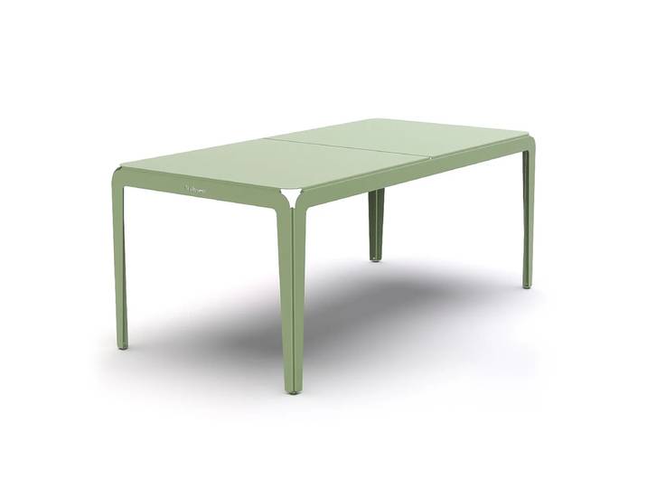 Weltevree - Bended Table Outdoor-Tisch, 180 x 90 cm, blassgrün (RAL 6021)