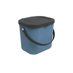 Rotho Müllsystem  Albula ¦ blau ¦ Kunststoff ¦ Maße (cm): B: 23,5 H: 20,8 T: 20.0