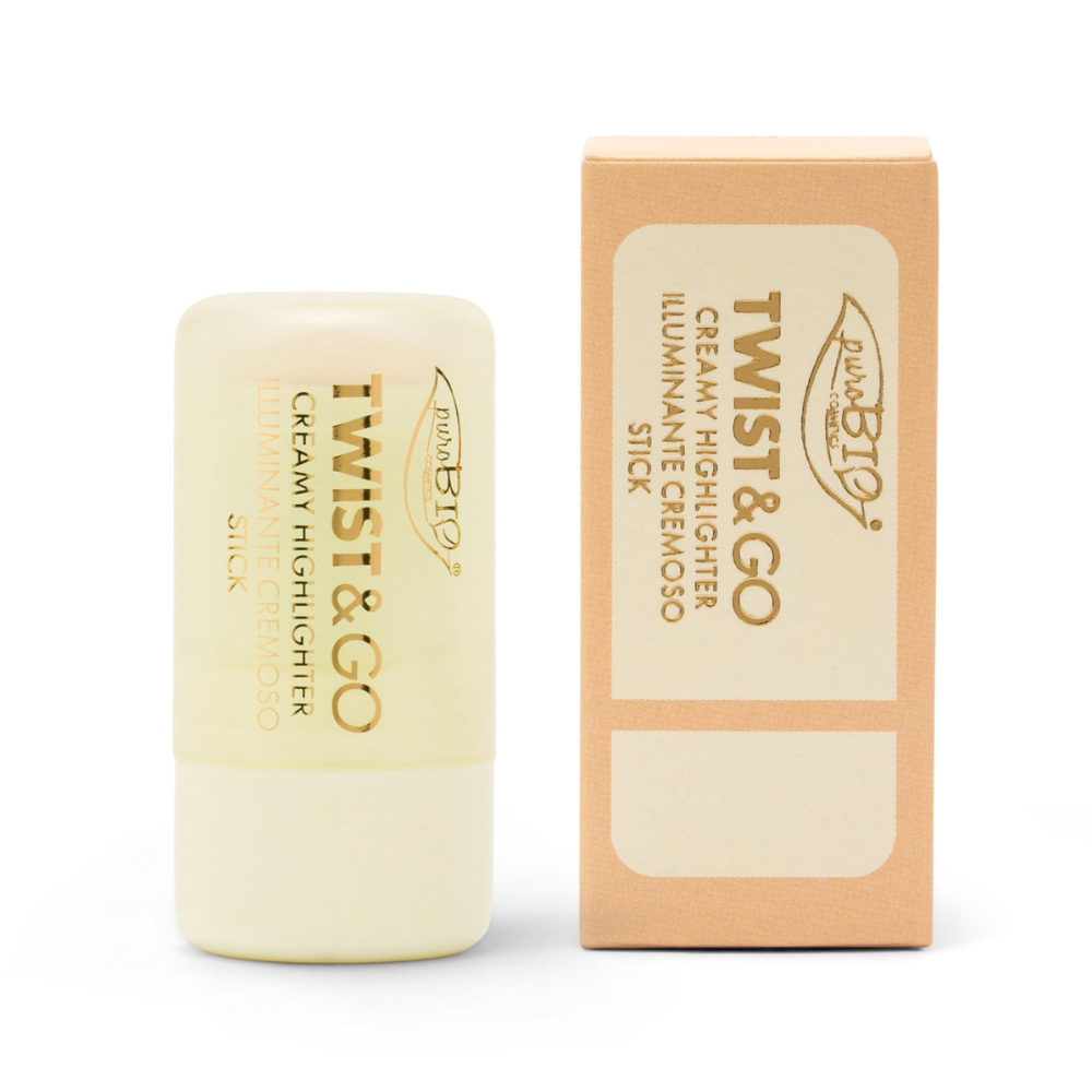 puroBio Twist and Go Creamy Facial Highlighter 5g 01 Soft Pearl