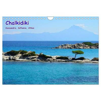Chalkidiki: Kassandra, Sithonia, Athos (Wandkalender 2027 DIN A4 quer), CALVENDO Monatskalender