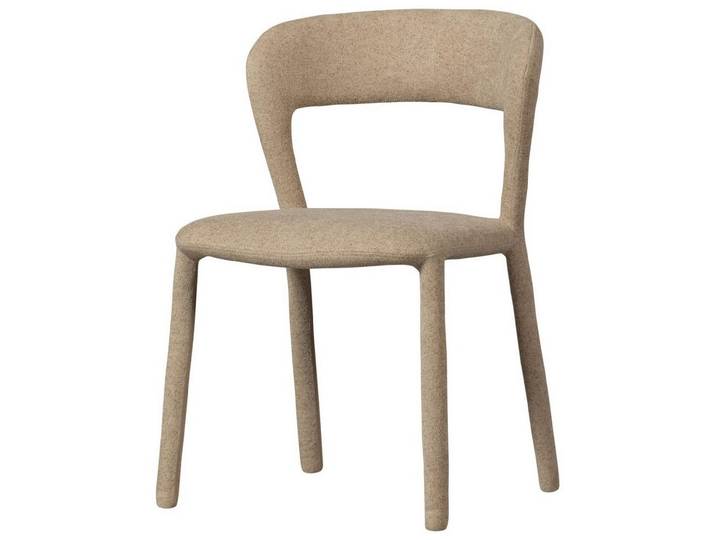 WOOOD Stuhl Noble aus Webstoff, Sand
