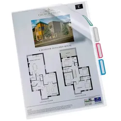DURABLE Organisationshüllen DIN A4 0.16 mm transparent