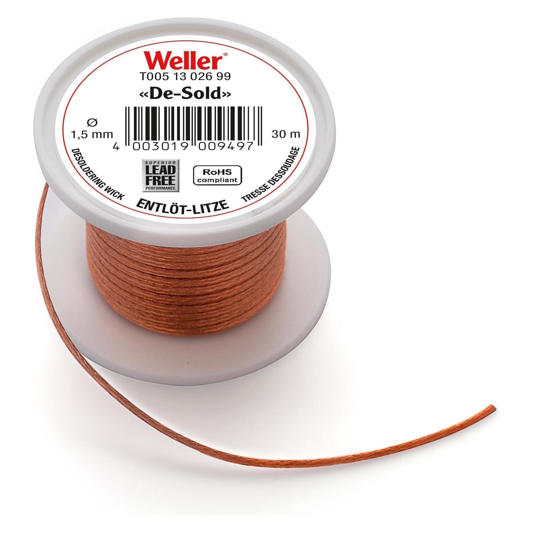 Weller Erem Weller T0051302699 Entlöt Kit 30 m (Entlötlitze) (T0051302699)