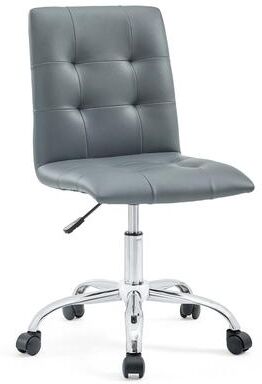 Modway Prim Armless Mid Back Office Chair