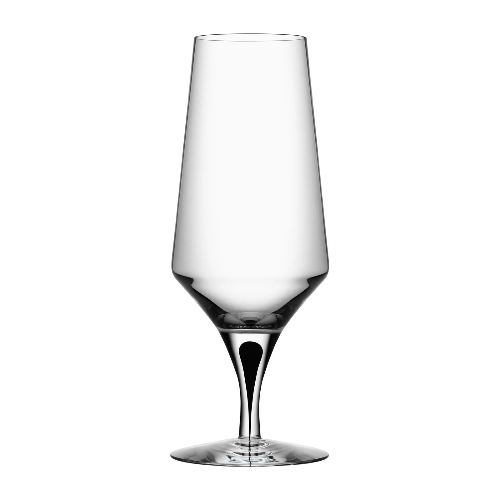 Orrefors Metropol bierglas 46 cl Clear / Black