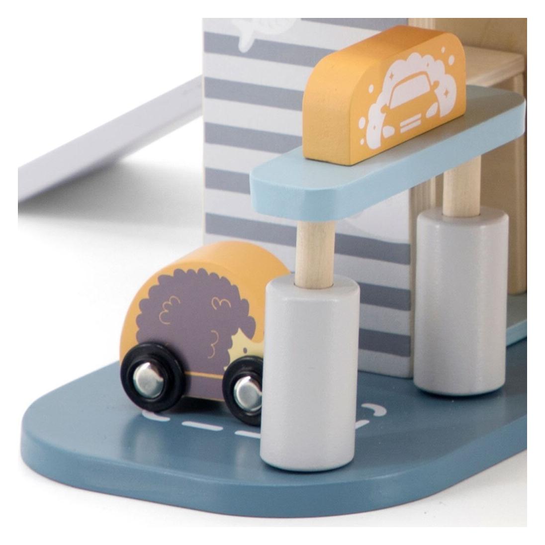 Viga Toys Viga 44029 PolarB Parking i GaraÅ¼ z helikopterem (6971608440298)