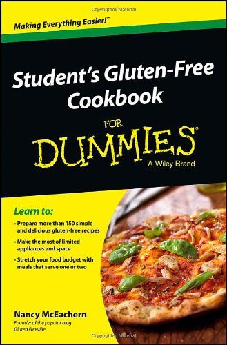 Nancy McEachern - Student's Gluten-Free Cookbook for Dummies - Preis vom 06.10.2026 07:26:00 h