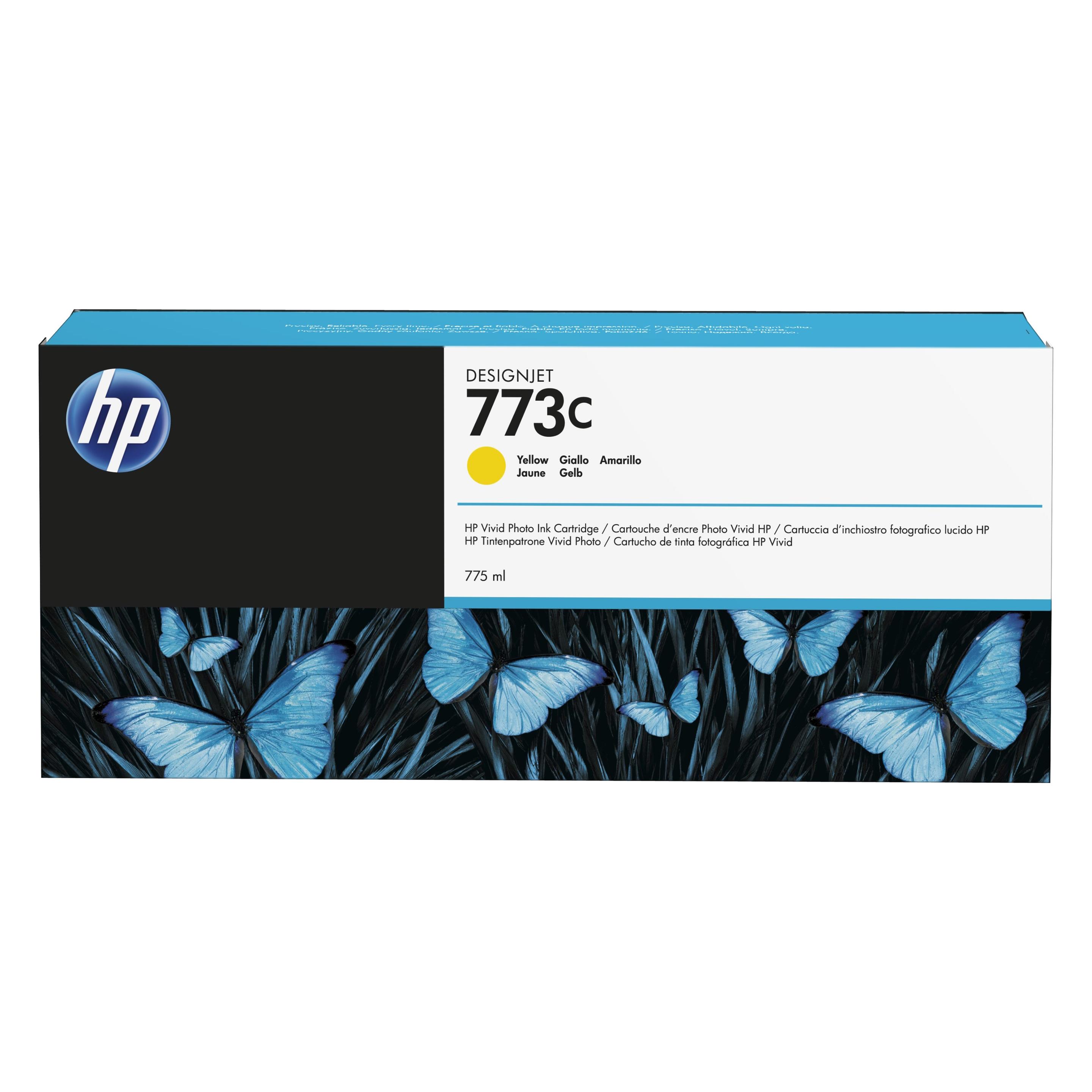 HP 773C - 775 ml - Gelb - Original - Tintenpatrone (Y) (C1Q40A)