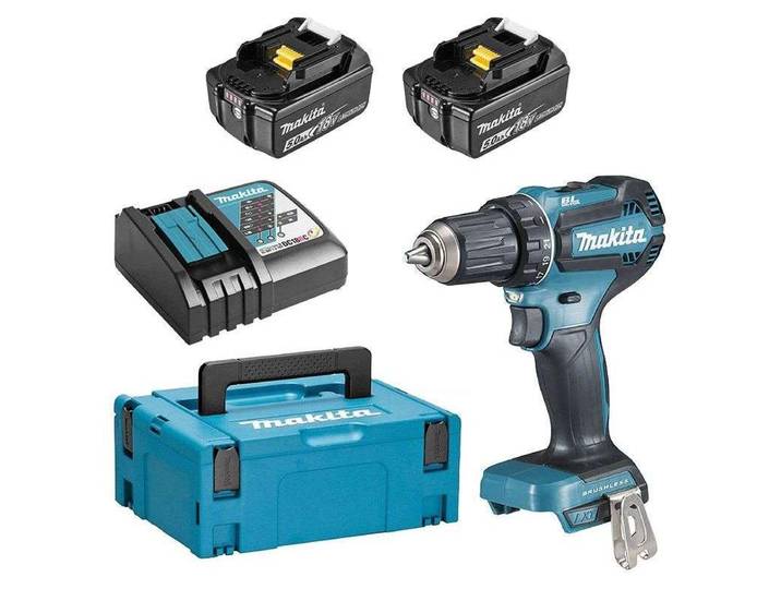 Perceuse visseuse MAKITA DDF485RTJ 18V Li-Ion Ø 13mm (2x5Ah)