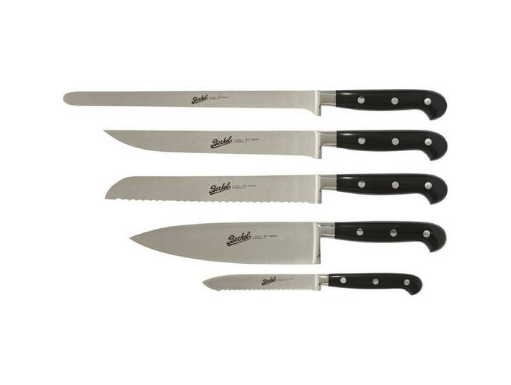 Berkel Besteck-Set Adhoc Glossy Chef Set 5-tlg., Stahl / Kunststoff