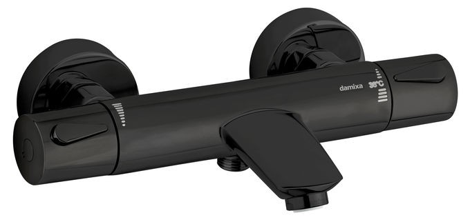Damixa Silhouet Wannenthermostat, schwarz matt, 745006100 745006100