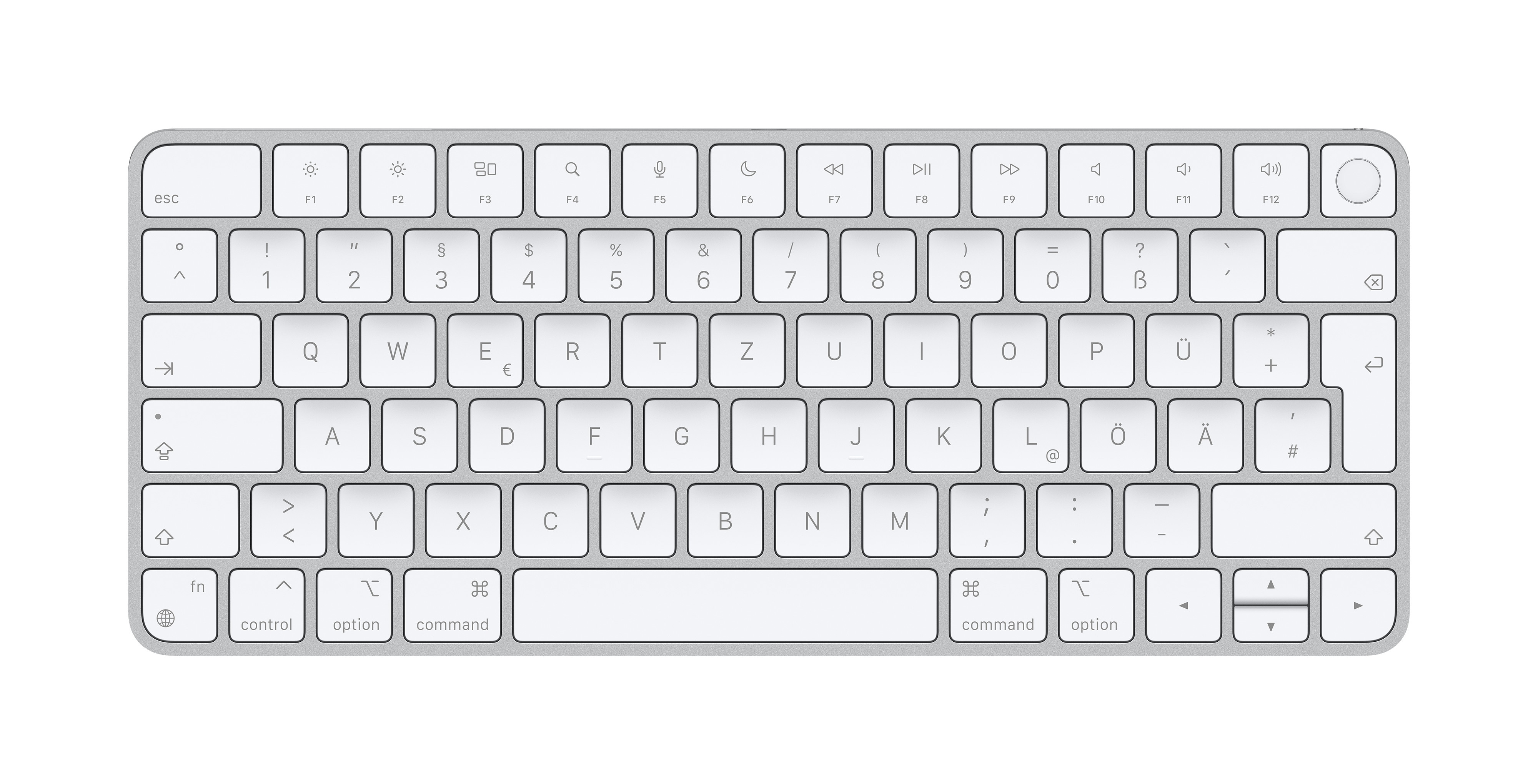 Apple Magic Keyboard mit Touch ID deutsch