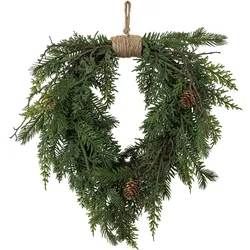Pine Weihnachtsdekoration 13 cm, grün