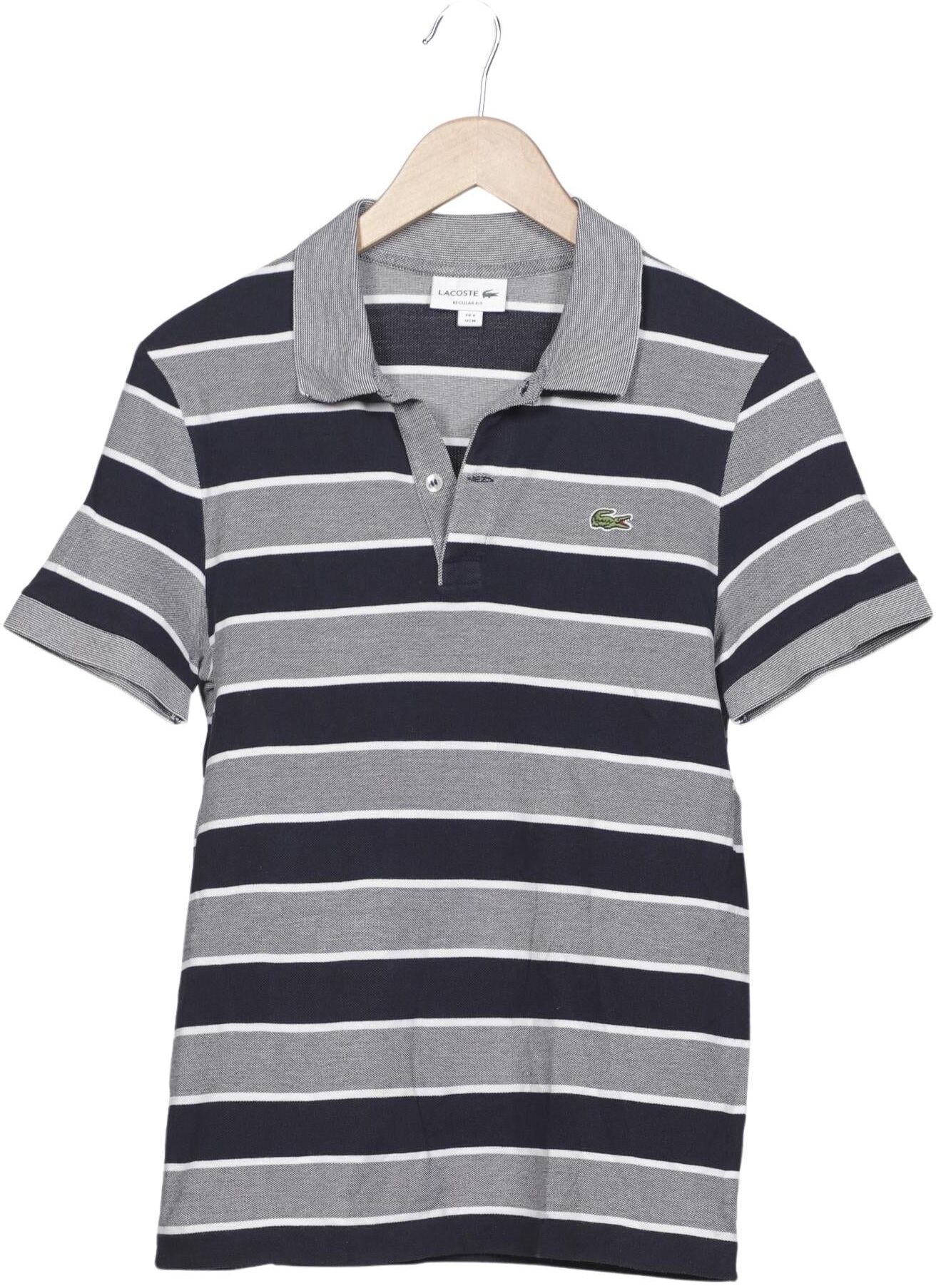 Lacoste Herren Poloshirt, Mehrfarbig, Gr. M (Lacoste 4), kein / Etikett - Second Hand
