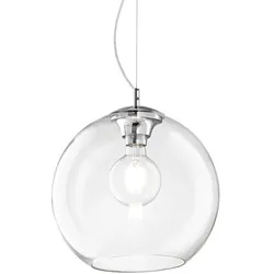 Ideal Lux Pendelleuchte NEMO CLEAR SP1 D40, E27, Ø 40cm, transparent IDEA-052816