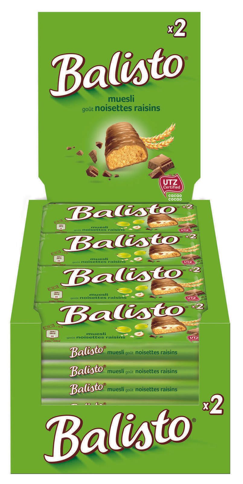 Balisto Muesli-Mix Schokoriegel 231675