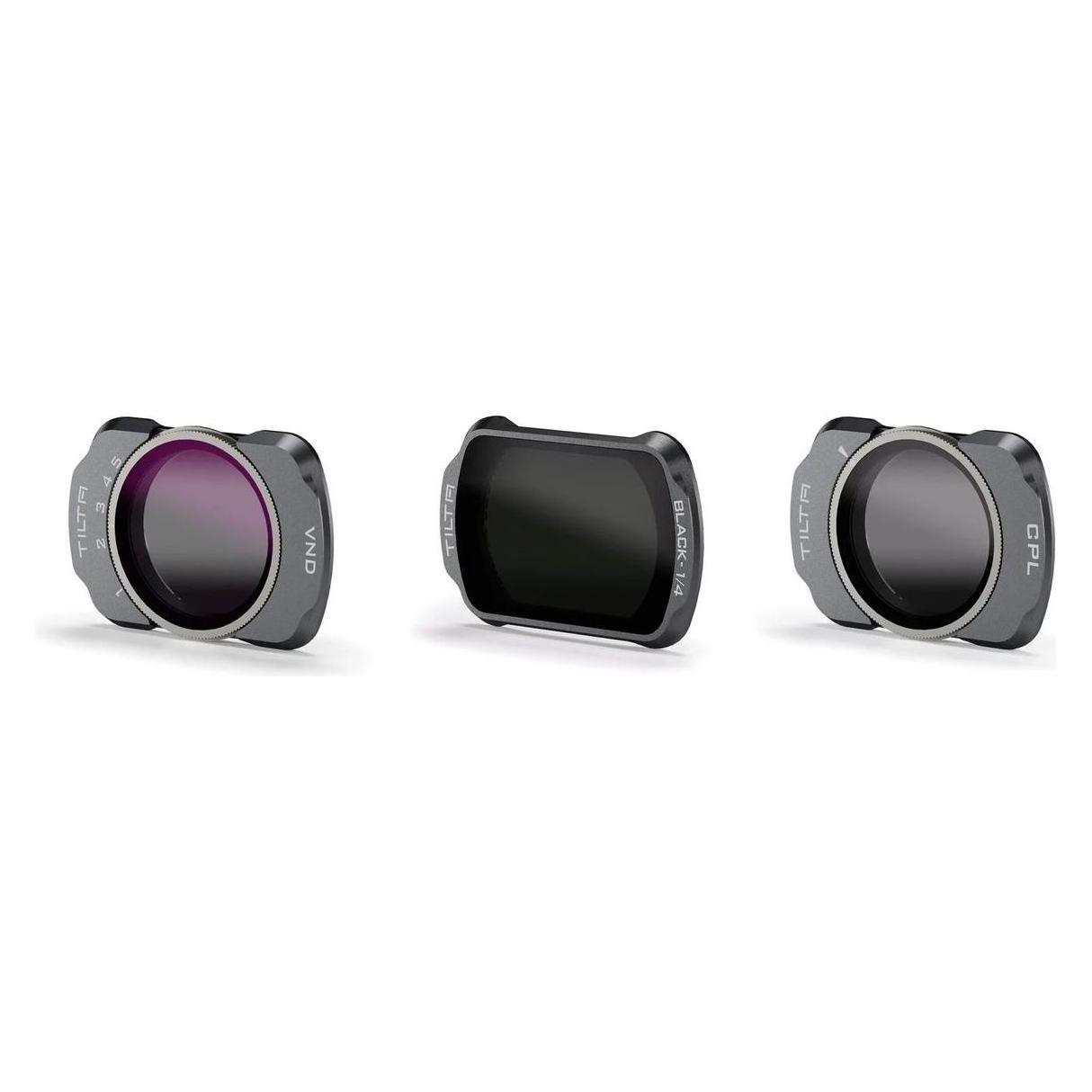 Tilta Base Filter Kit for DJI Osmo Pocket 3/4 (TF-OP3-B)