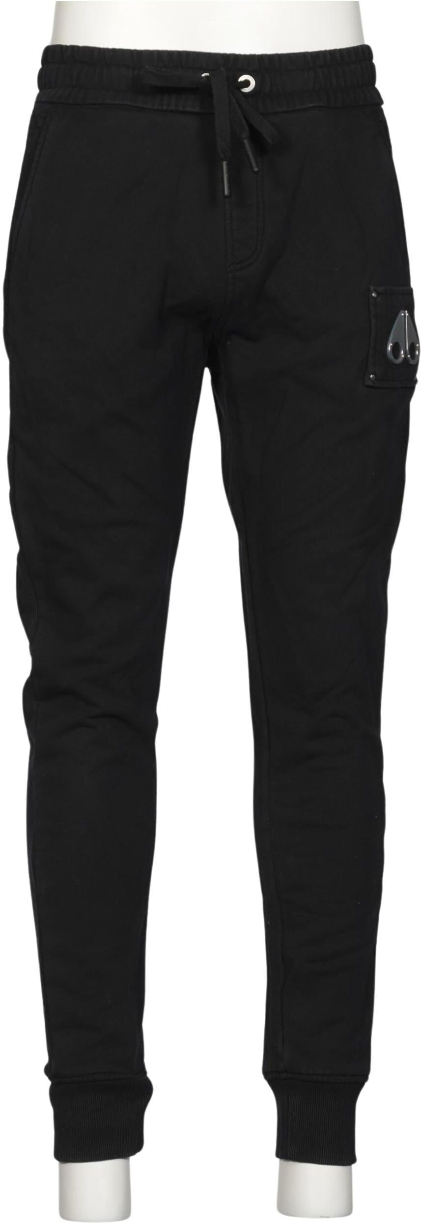 Moose Knuckles Herren Stoffhose, Schwarz, Gr. S, kein / Etikett - Second Hand