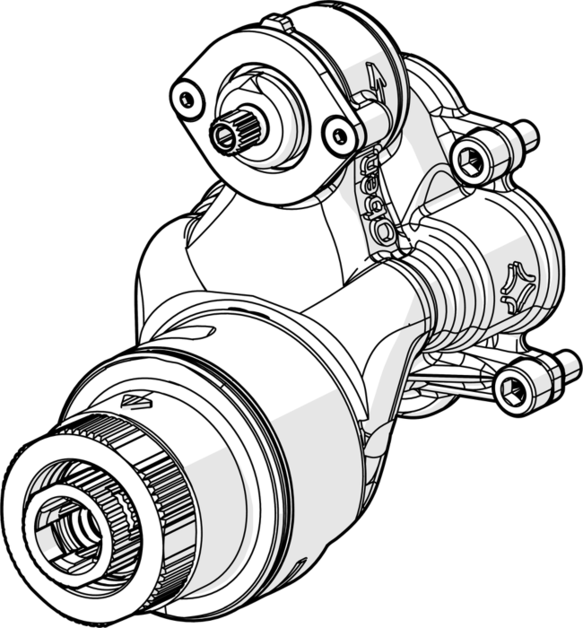 Hansa Funktionseinheit Thermostat Brause 59914316 mit Absperrung 59914316