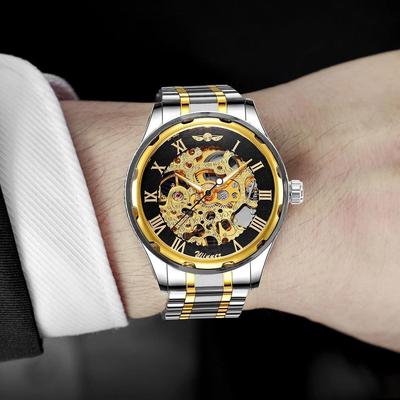 Multicon Wholesale Hub Waterproof Men's Luxury Watch, Stainless Steel Automatic Mechanical Wristwatch, Water Resistant, Durable Waterproof Men's Luxury Watch, Stainless Steel Automatic Mechanical Wristwatch, Water Resistant, Durable