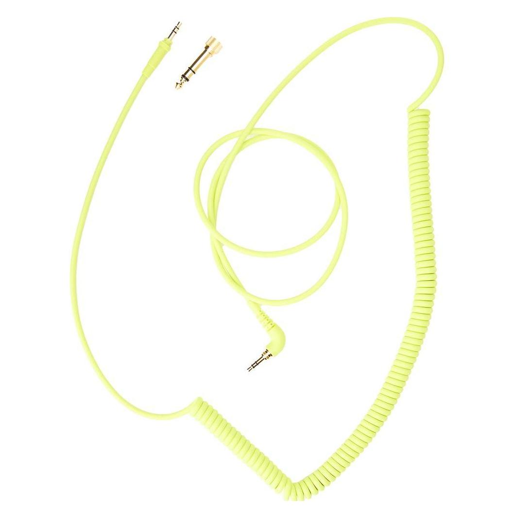Aiaiai C18 . Spiralförmig - 1,5 m - Adapter - Neon (1.50 m) (37325967)
