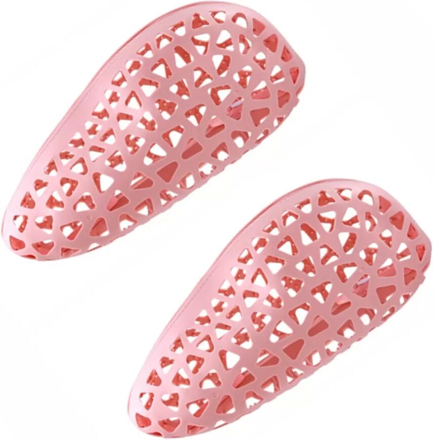 INF Wäsche-Schuhbeutel mit Reißverschluss - Schuhstil (2er-Pack) - Silikon-Schuhwaschbeutel Rosa