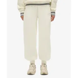 Superdry für Damen. W7011221A Jogger Country Club Manschette Country Club Manschette Hose off-white (XL), Weiß, Lässig, Baumwolle