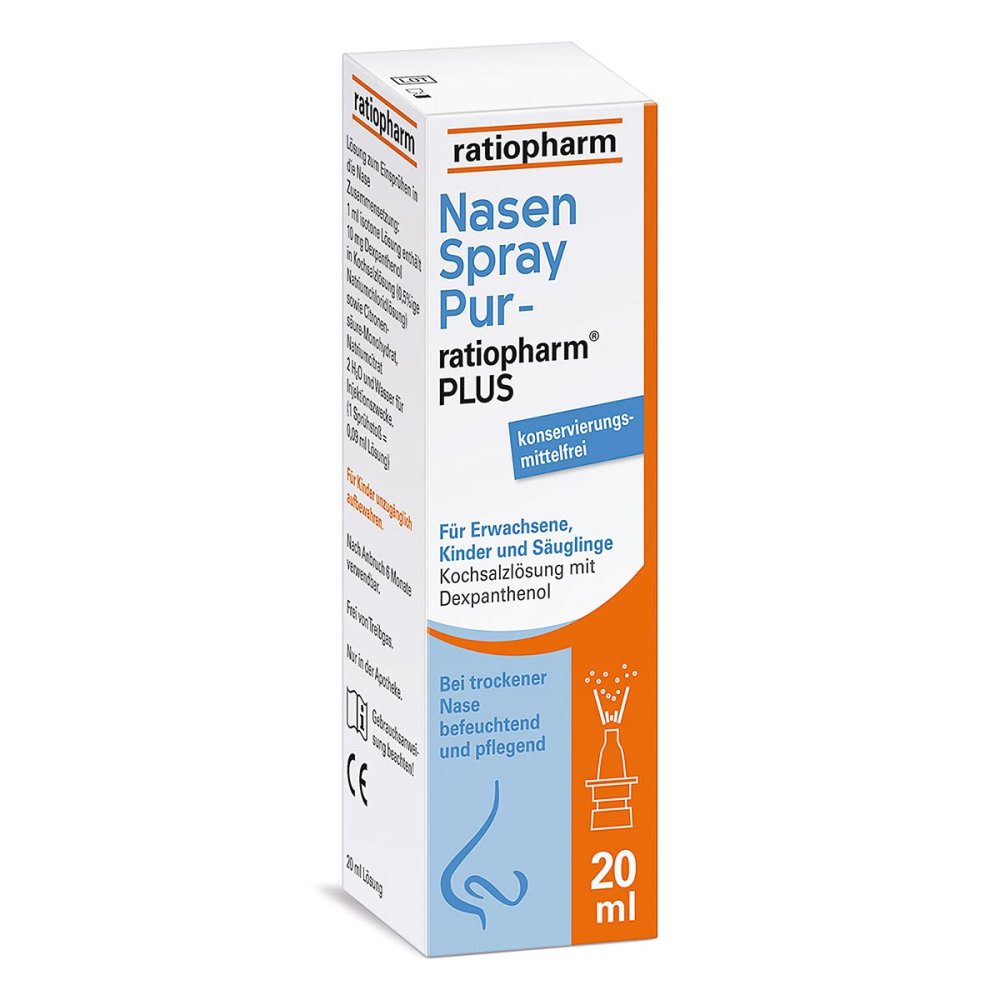 ratiopharm GmbH Nasenspray pur ratiopharm plus 05041423