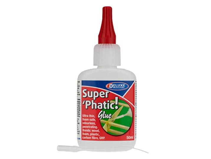 Super phatic alIPHATIC lijm, sneldrogend, plakt hout, schuimpapier enz.