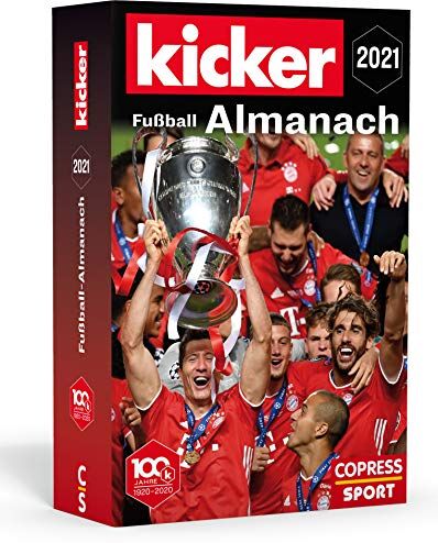 Kicker - Kicker Fußball-Almanach 2021: Mit aktuellem Bundesliga-Spieler-ABC - Preis vom 09.10.2026 07:28:09 h