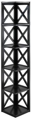 iNSPIRE Q Classic Kelsey X-Frame 5-Shelf Bookcase