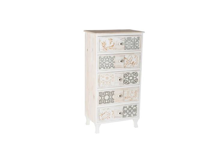 Chiffonnier en bois multicolore 56x34x109 cm