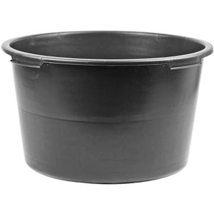DEMA Mörtelkübel 15103, 65 Liter, rund aus Kunststoff, mit 4 Griffen