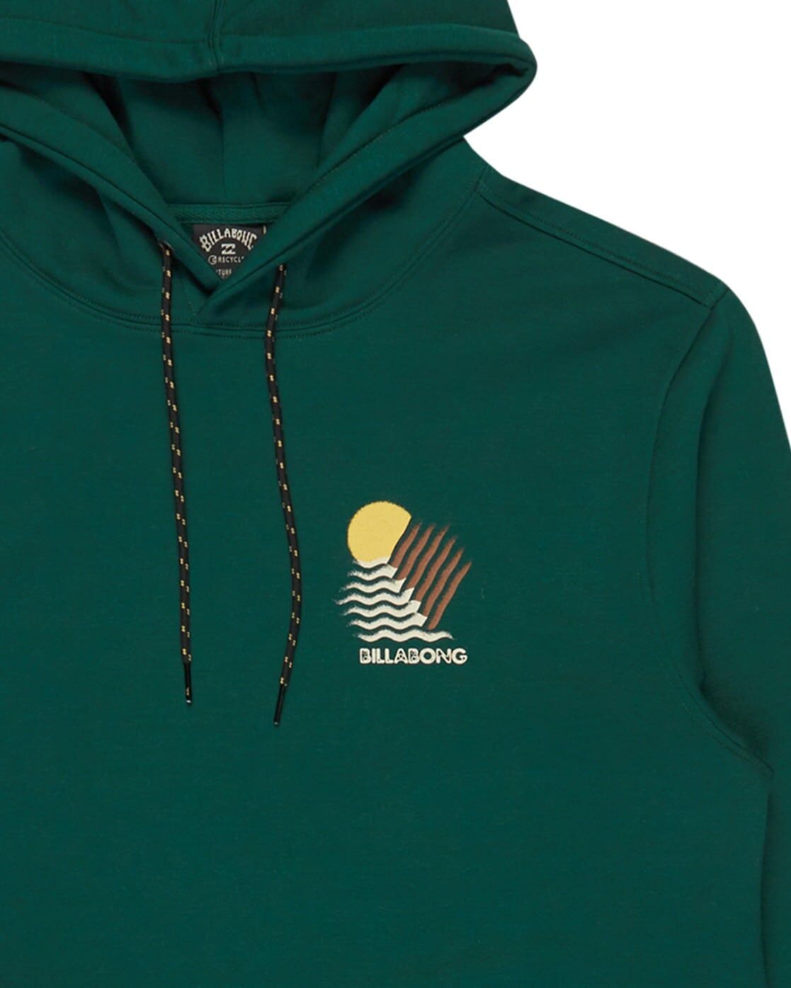 Sweatshirt BILLABONG "Canyons", Herren, Gr. L, grün (moss), Obermaterial: 60% Polyester 40% Baumwolle., Sweatshirts Sweatshirt moss L