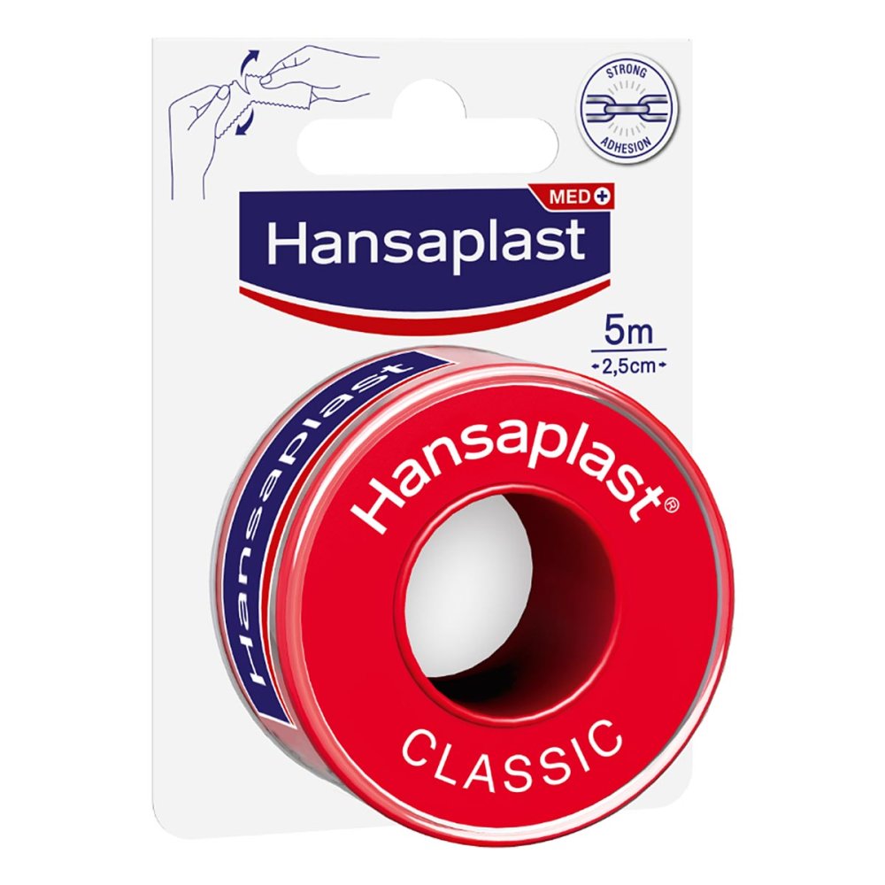 Beiersdorf AG Hansaplast Fixierpflaster Classic 5mx2,5cm 04778073