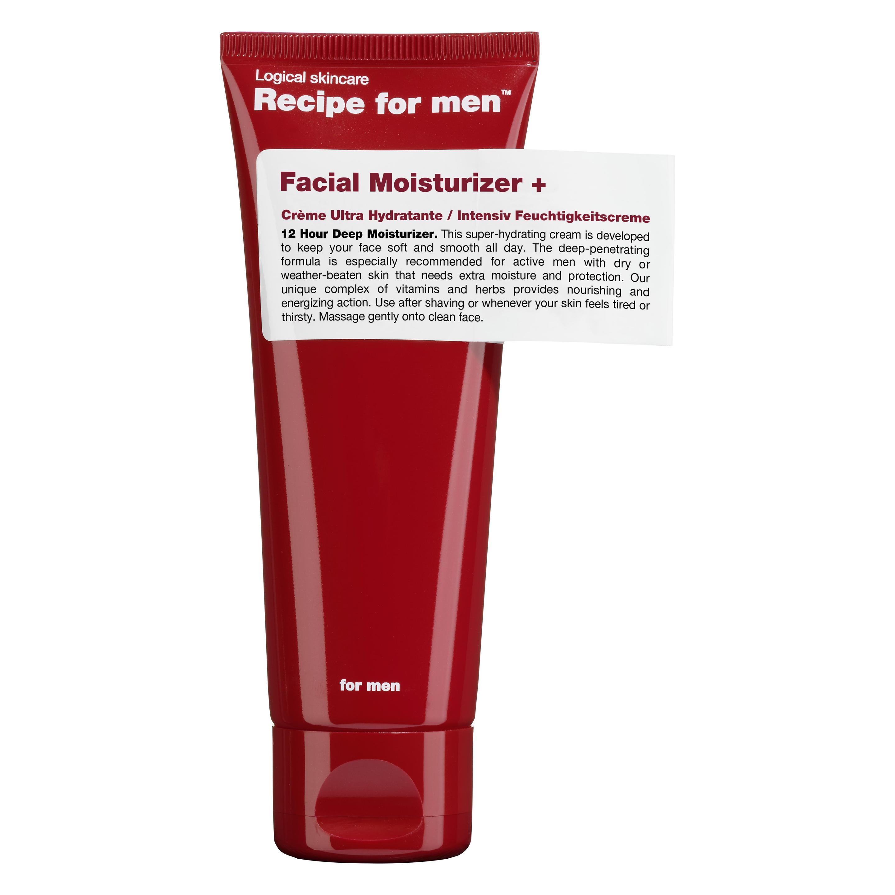 Recipe for men 12-Stunden Feuchtigkeitscreme (75 ml, Tagescreme) (10587)